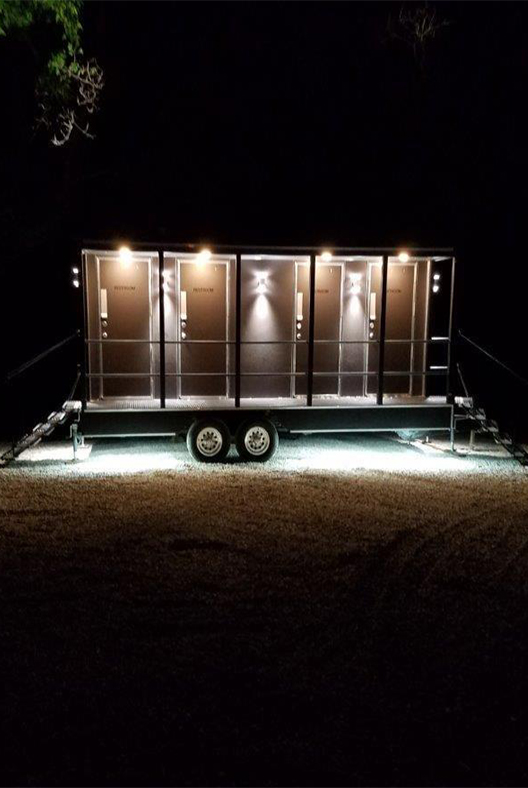 four stall ada trailer