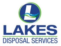 Lakes Disposal Service Logo